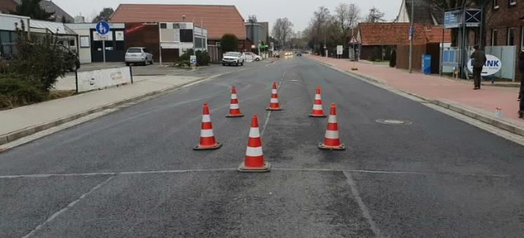 Geplante Postion der Querungshilfe in Ditterke